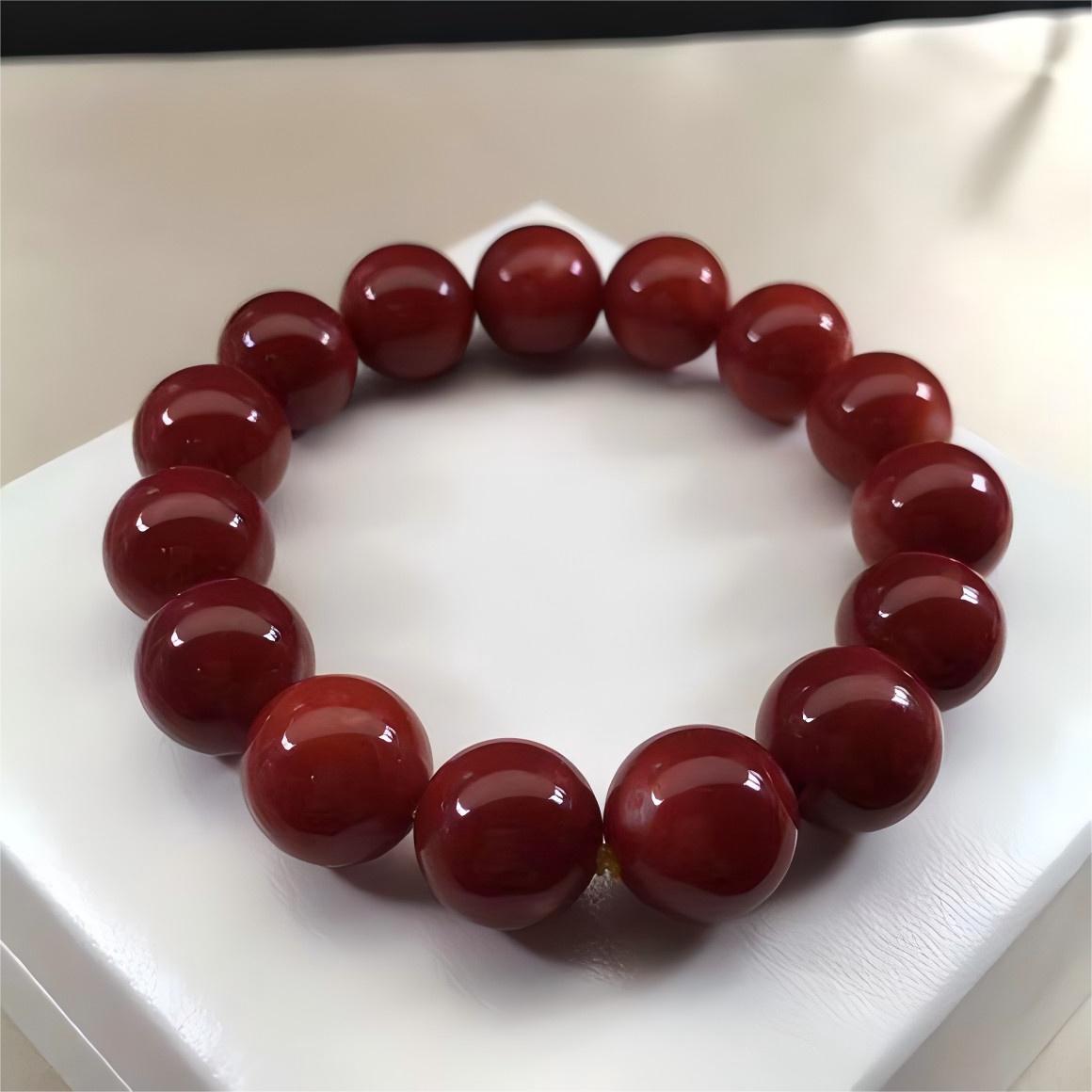 トップクラスのアカレッドコーラルブレスレット