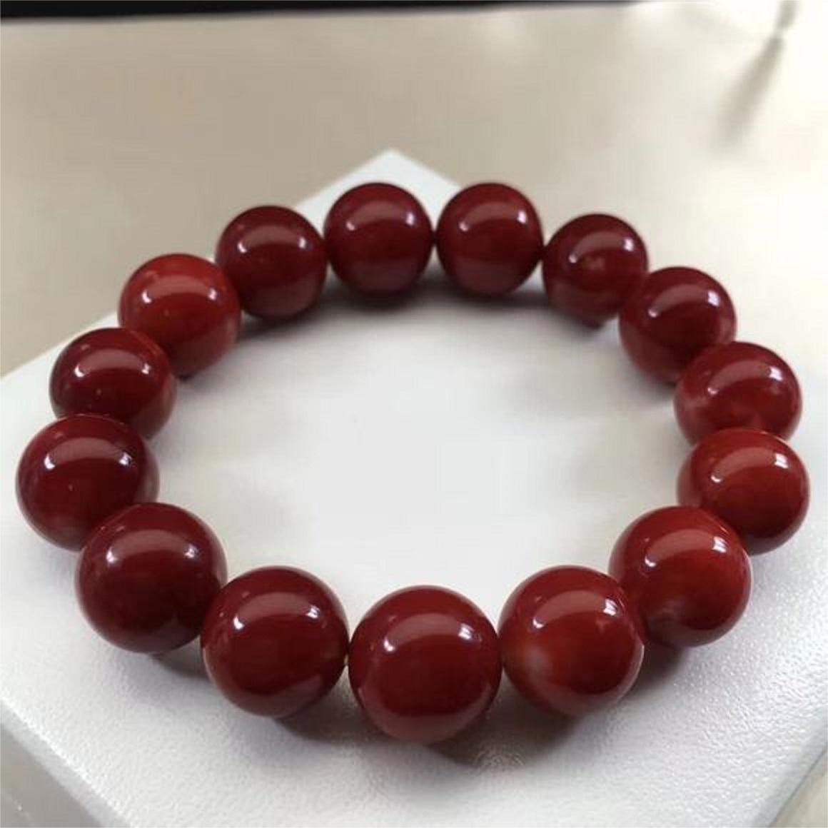 トップクラスのアカレッドコーラルブレスレット